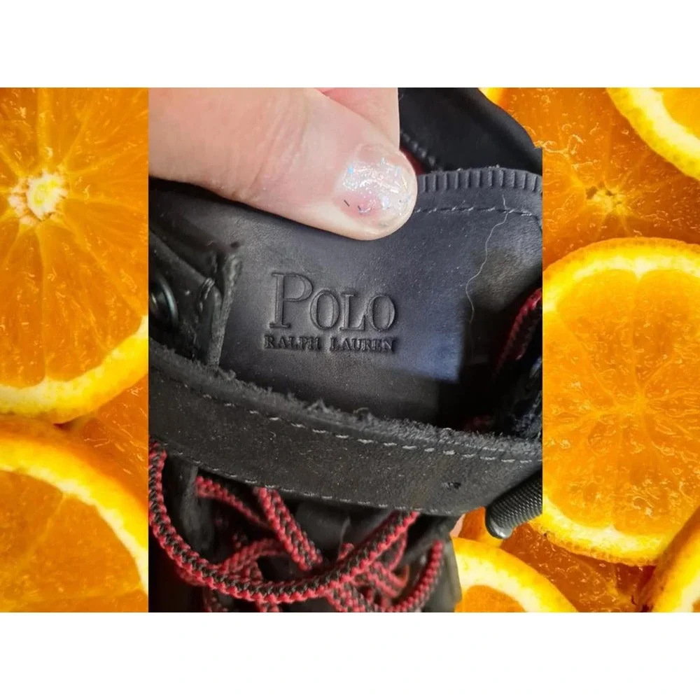 Polo Maurice Combat Boots With 2‎ Buckles Size 9.5D